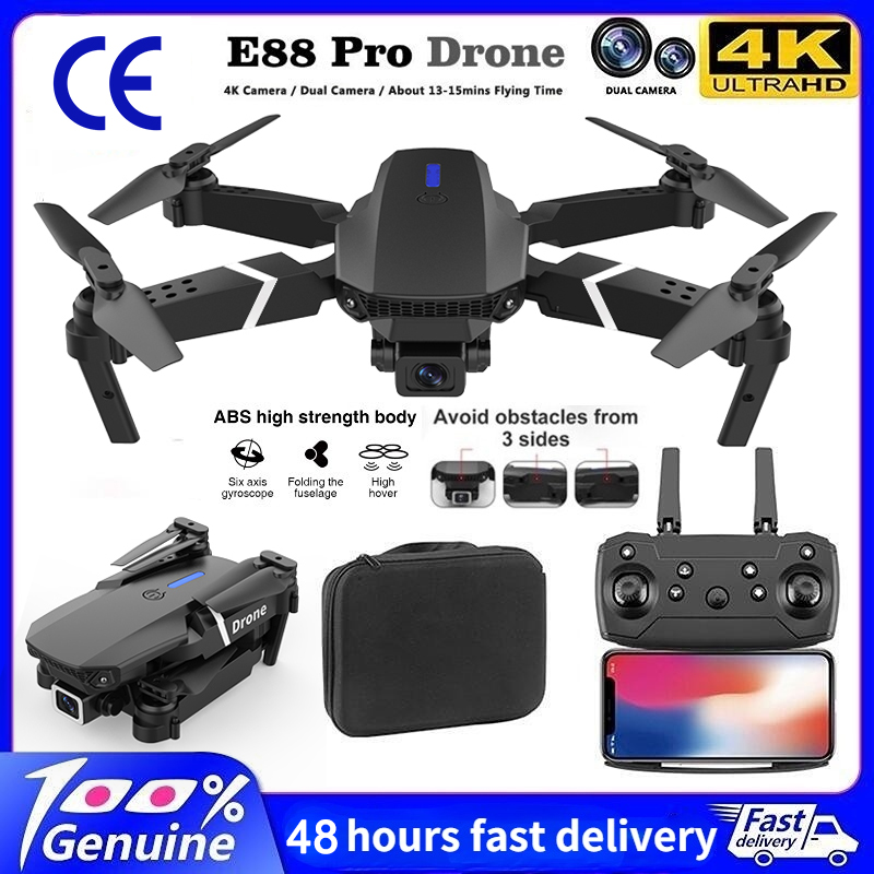 Drone Kit Tricopter - 2026 NOWY E88pro Profesjonalny Mini Dron