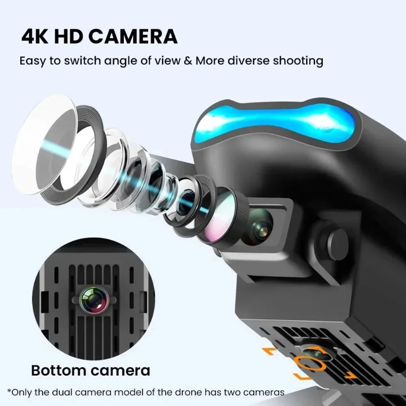 Drone Kit Professional - E99Pro HD 4K Dual WiFi FPV