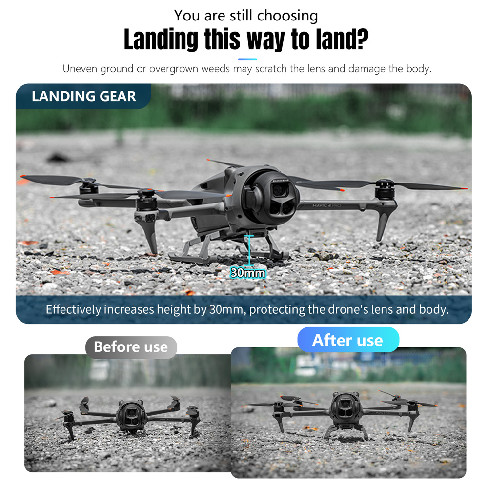 Podwozie STARTRC do DJI Mavic  – Dji Drone Mini 4 Pro recenzja i cena