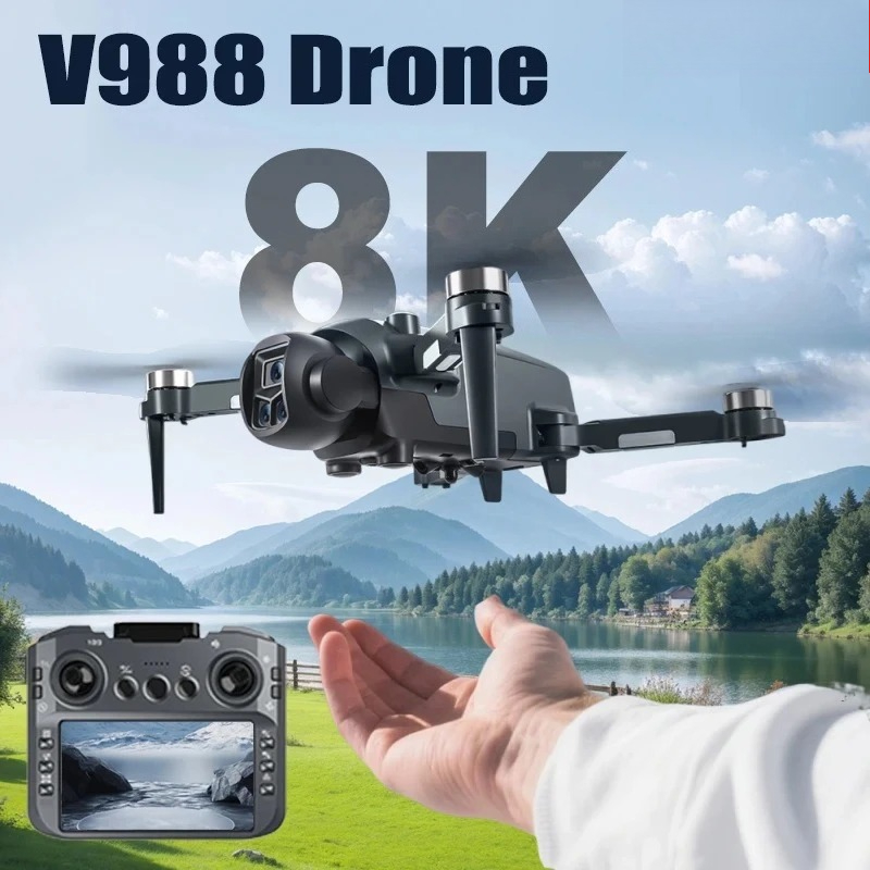 Oryginalny dron V988 8K HD z p – Drone Kit Professional recenzja i cena