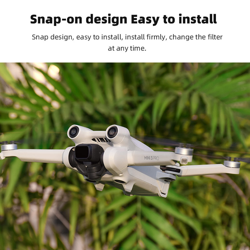 Filtry obiektywów do DJI Mini  – Dji Drone Mini 4 Pro recenzja i cena