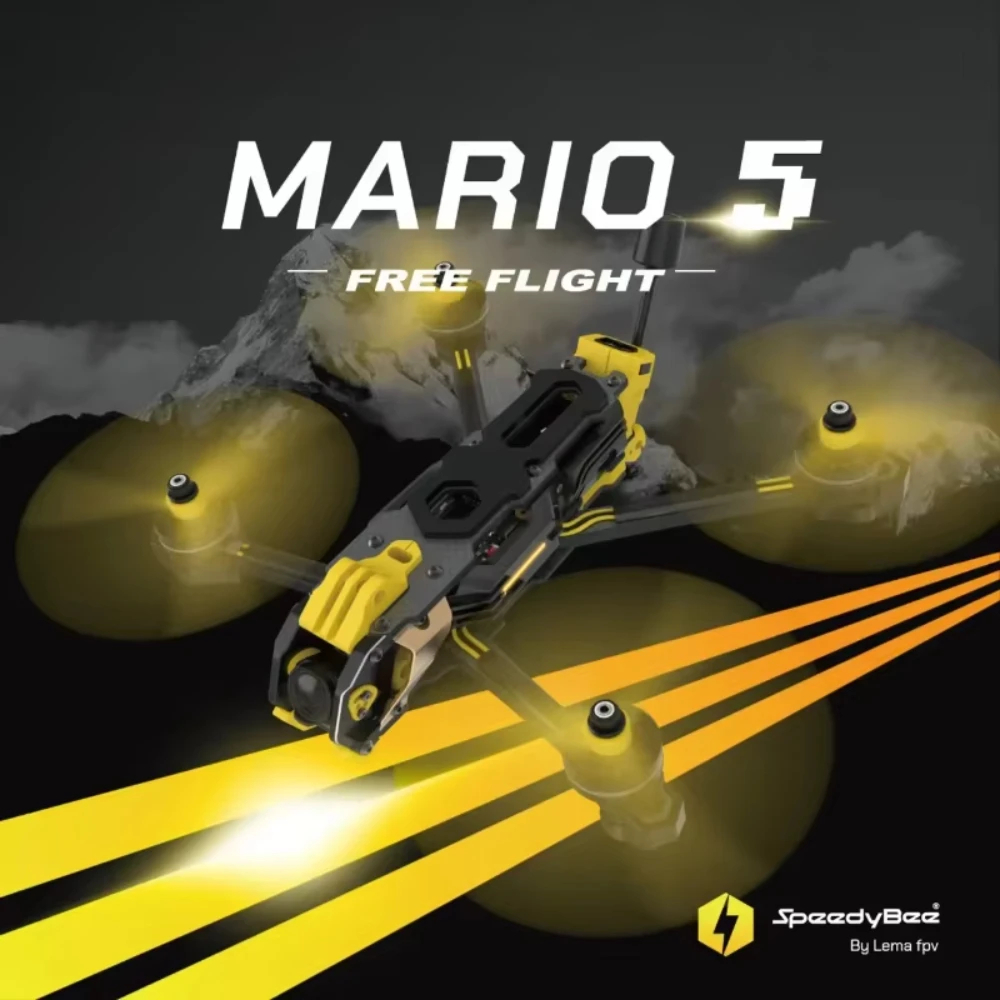 Zestaw ramy Speedybee Mario 5  – Drone Kit Fpv recenzja i cena